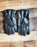 Black cuiser gloves Cowhide ( Insulated )