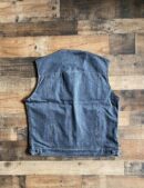 Grey denim vest